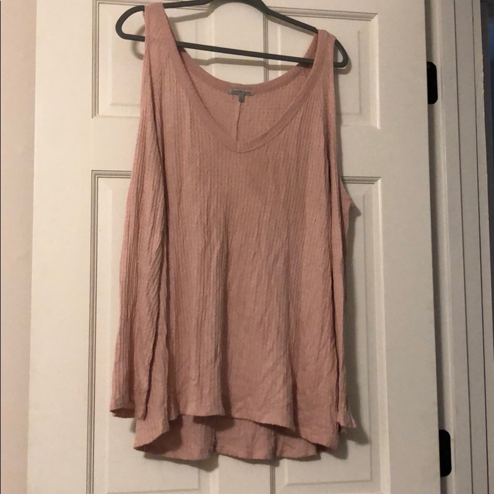 Cold shoulder sweater